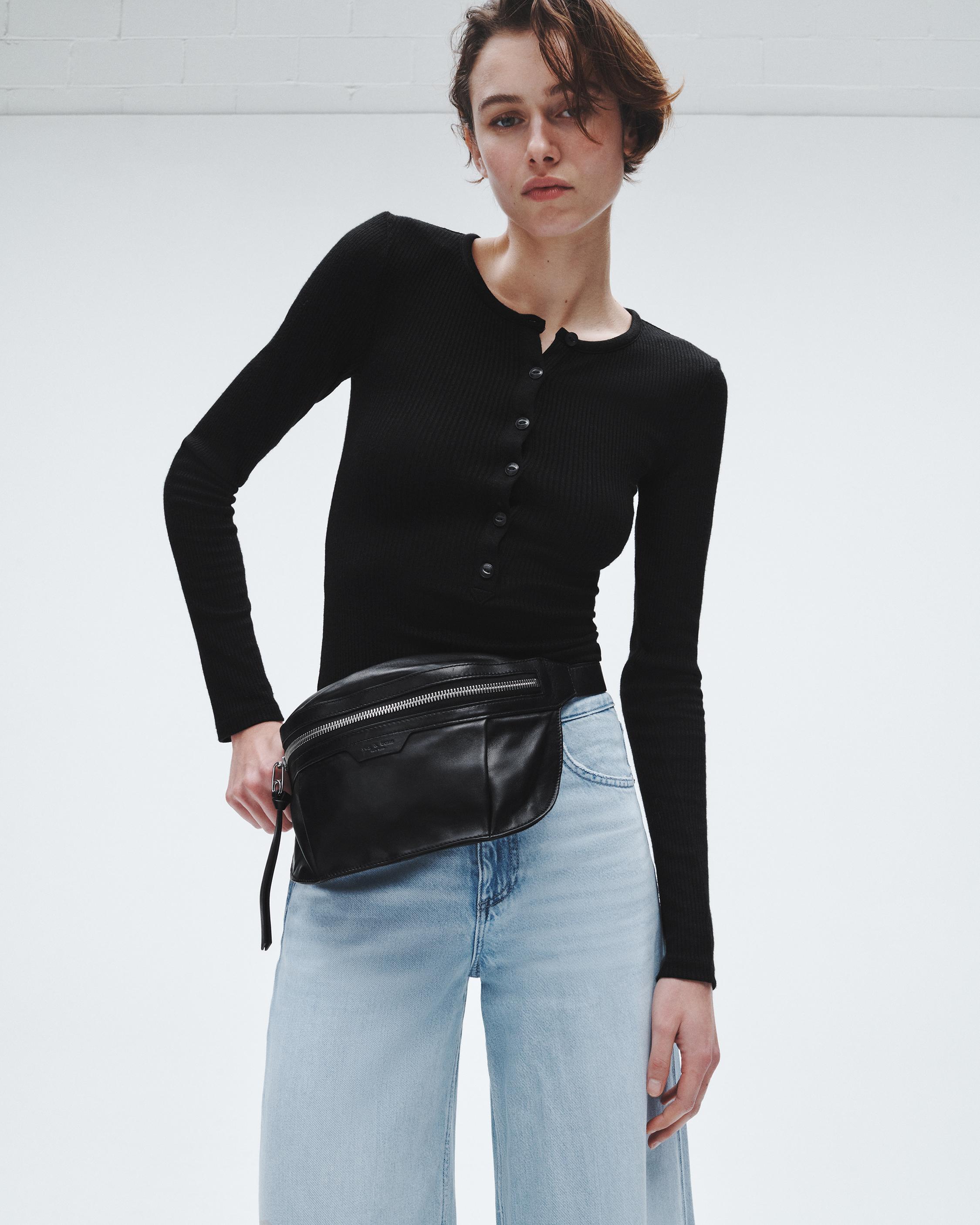 Commuter Fanny Pack - Leather